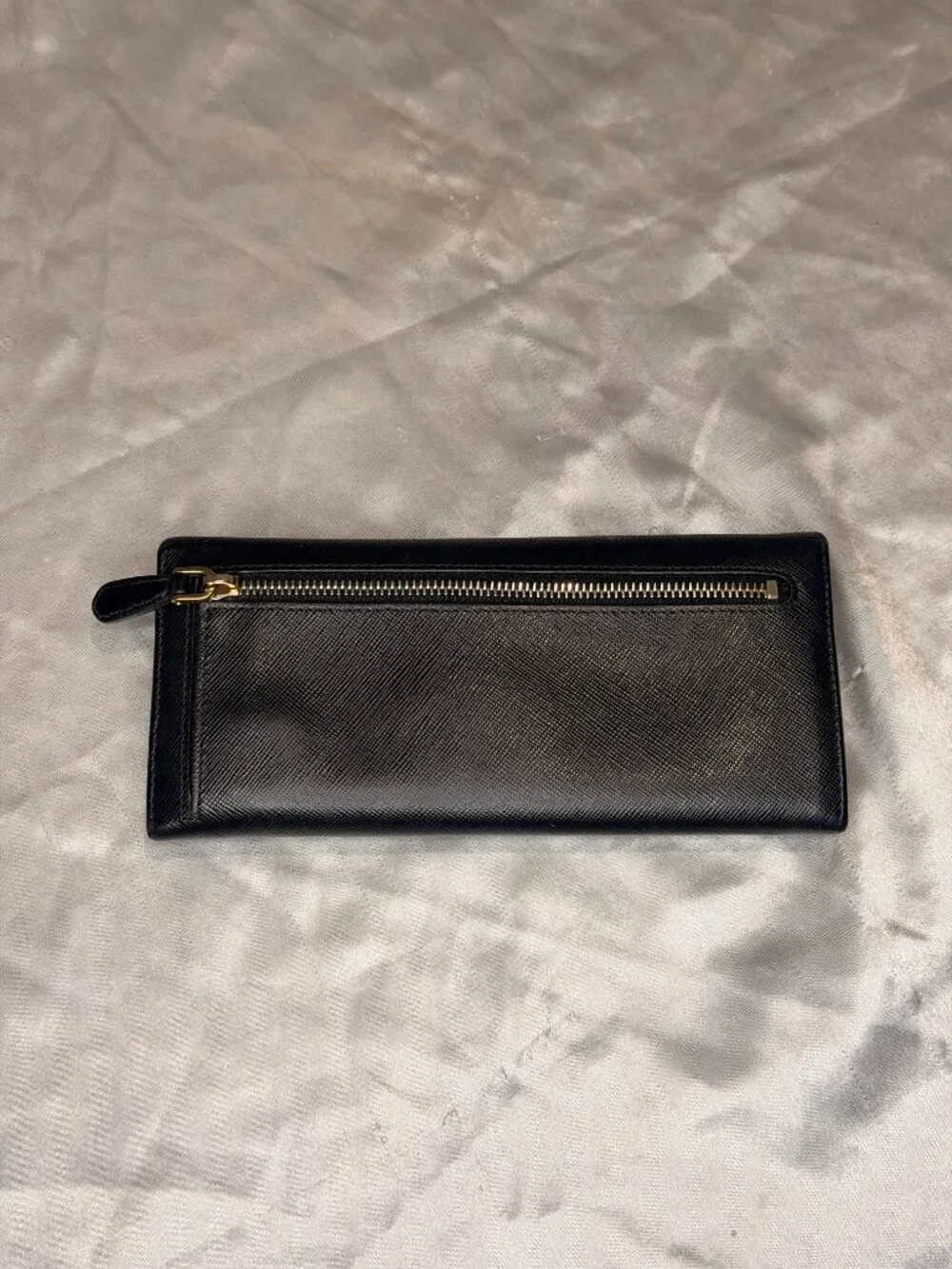 Prada Saffiano Leather Continental Wallet